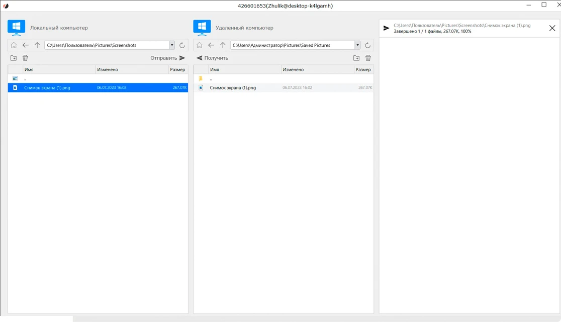 Скриншот RuDesktop 11